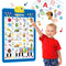 Electronic Alphabet Wall Chart, Alphabet and Numbers Learning Toddler Toys for 2 Year Olds, Educational Toys for 2 3 4 5 Year Olds Boys and Girls, ABC Learning Toys with Dinosaur Pronunciat