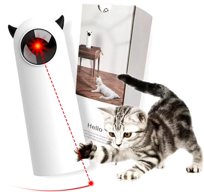 Automatic Cat Toys LED Laser Interactive Smart Teasing Pet Handheld Electronic Indoor Random Laser Cats Toy Accessories for Dog